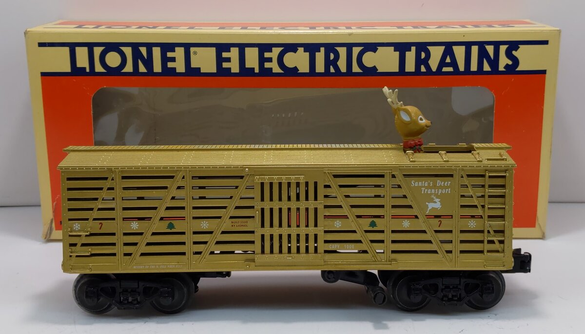Lionel 6-26740 O Operating Reindeer Car LN/Box