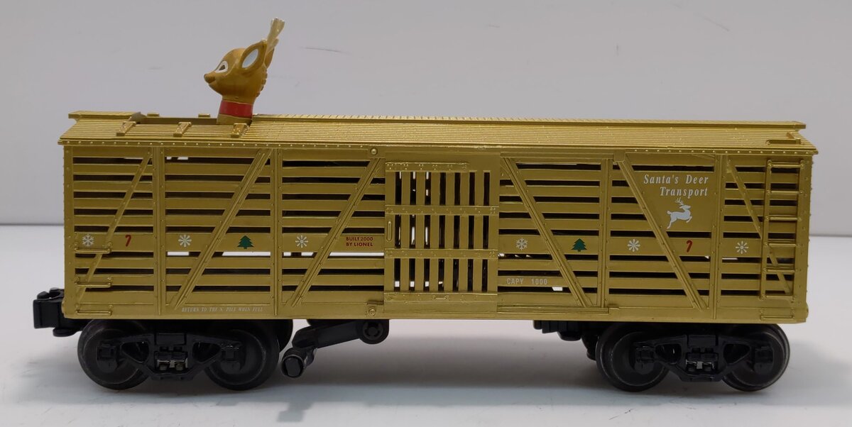 Lionel 6-26740 O Operating Reindeer Car LN/Box