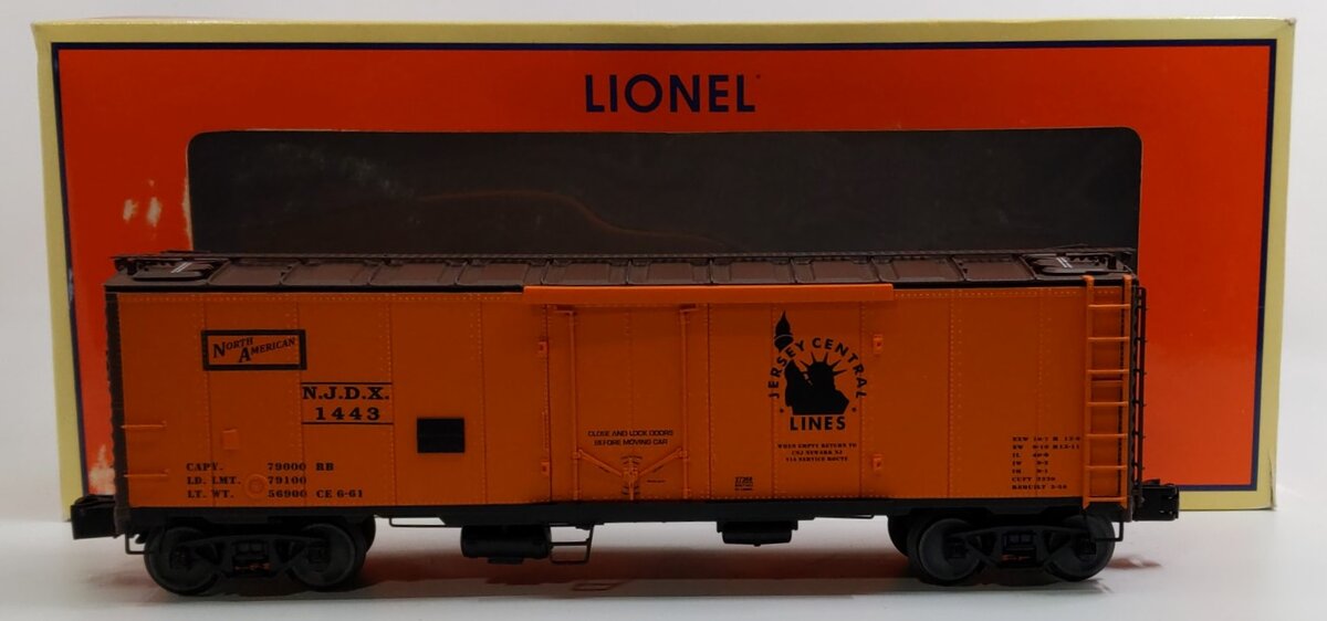 Lionel 6-27368 O Gauge Central of New Jersey Steel-Sided Reefer Car