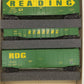 Athearn 2307 HO Scale Reading Company 50' Box Car & Gondola Kit (Set of 3)