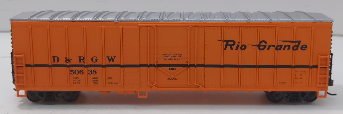 Walthers 932-3602 HO Scale D&RGW Exterior Post Box Car #50638 LN/Box