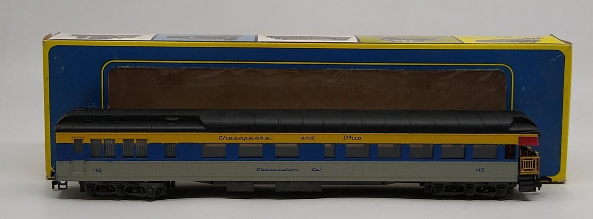 AHM 6202-C HO Scale Chesapeake & Ohio Passenger Car # 140 LN/Box