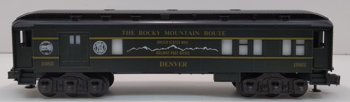Lionel 6-7205 O Gauge TCA 1982 The Rocky Mountain Route 'Denver' Combination Car LN/Box
