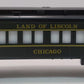 Lionel 6-9544 O Gauge TCA 1980 Land of Lincoln "Chicago" Observation Car LN/Box