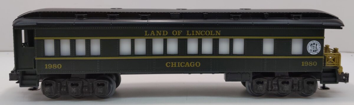 Lionel 6-9544 O Gauge TCA 1980 Land of Lincoln "Chicago" Observation Car LN/Box
