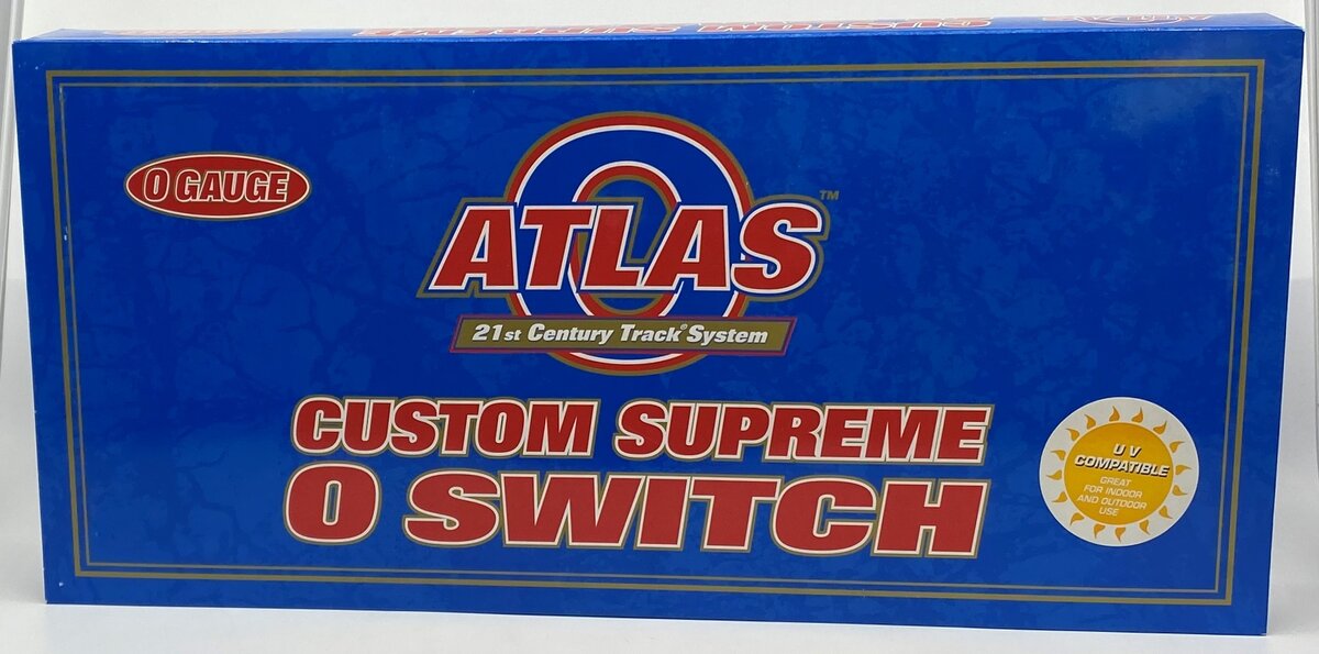 Atlas 6071 O O54 Nickel Silver Right Hand Manual Switch Turnout EX/Box