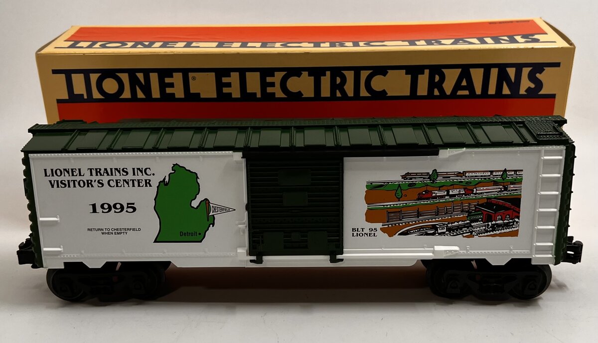 Lionel 6-19934 O Gauge Visitors Center Boxcar #1995 LN/Box