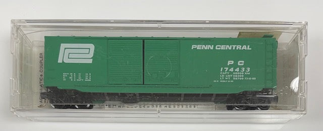 Micro-Trains 03400020 N Penn Central 50' Standard Double Door Boxcar #174433 LN/Box
