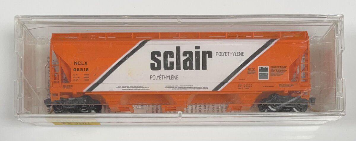 Micro-Trains 09300040 N Sclair 3-Bay ACF Center Flow Covered Hopper Car #46518