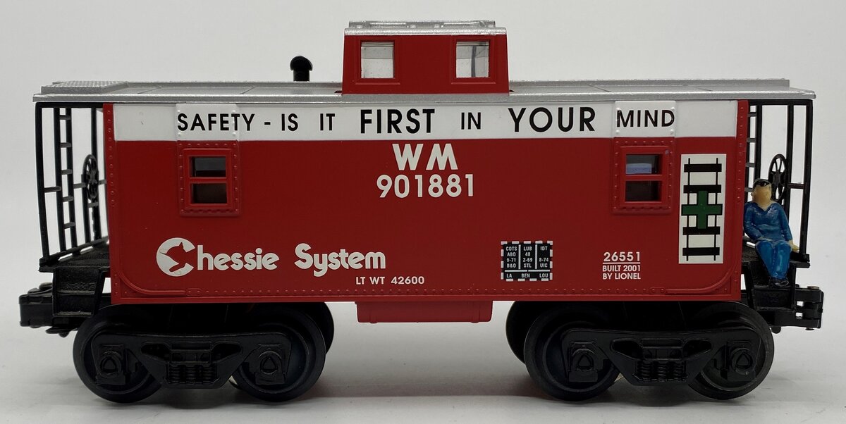 Lionel 26551 Chessie Western Maryland Caboose #901881 LN