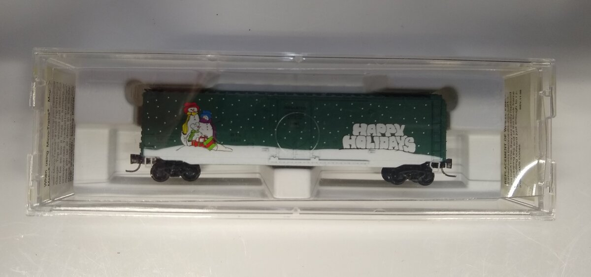 Micro-Trains 13625-2 Z Scale Happy Holidays MTL Freight Car #2003 LN/Box