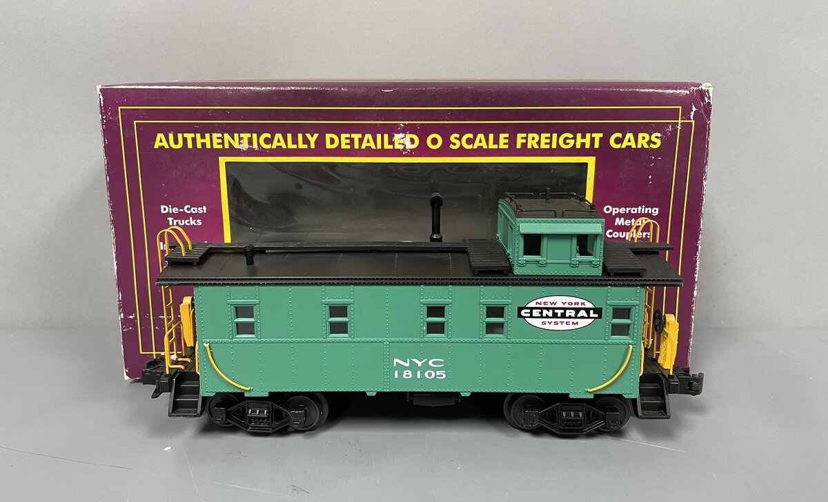 MTH 20-91087 O New York Central Steel Caboose #18105 LN/Box