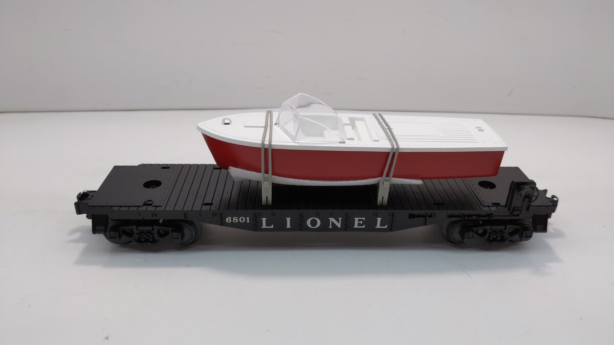 Lionel 6-26078 Boy's Set Flatcar #6801 w/Removable Boat NIB