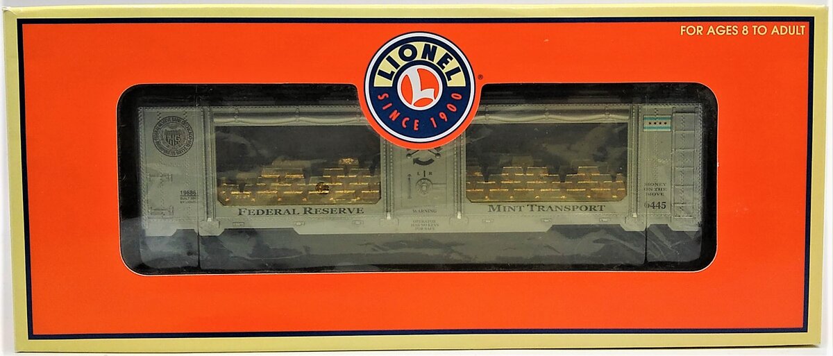 Lionel 6-19686 O Gauge Chicago Federal Reserve Mint Car #6445 NIB