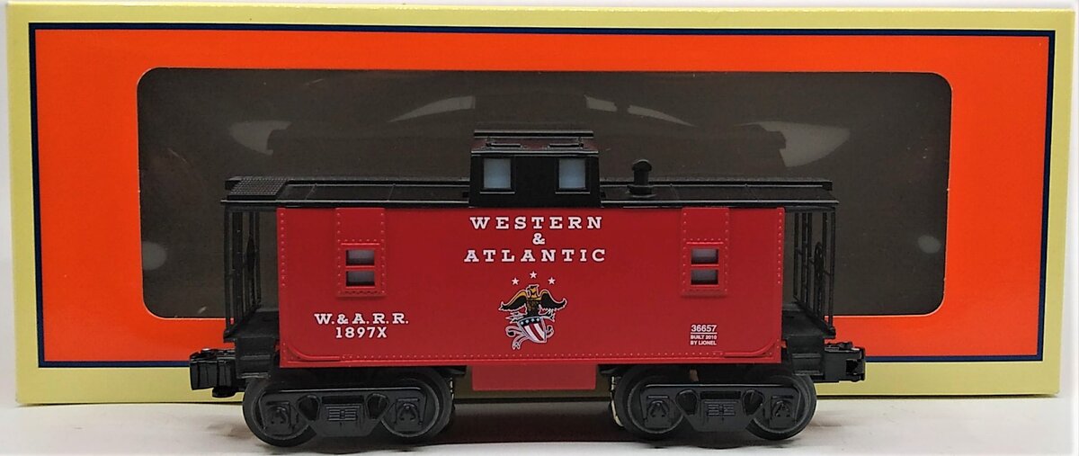 Lionel 6-36657 Western & Atlantic Caboose #1897 NIB