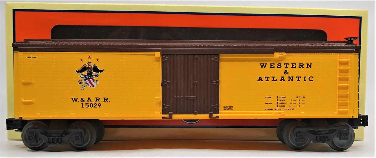 Lionel 6-15029 O Gauge Western & Atlantic Woodside Reefer NIB