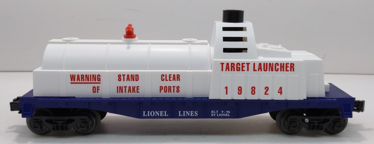 Lionel 6-19824 O Gauge U.S. Army Operating Target Launching Car LN/Box