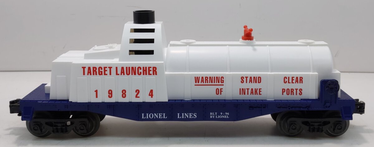 Lionel 6-19824 O Gauge U.S. Army Operating Target Launching Car LN/Box