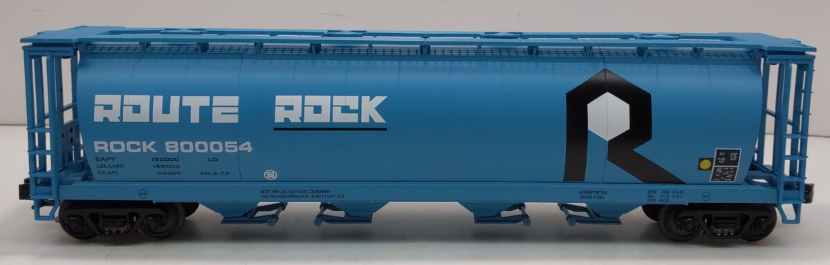 MTH 20-90033C O Rock Island 4-Bay Cylindrical Hopper #800054 LN/Box