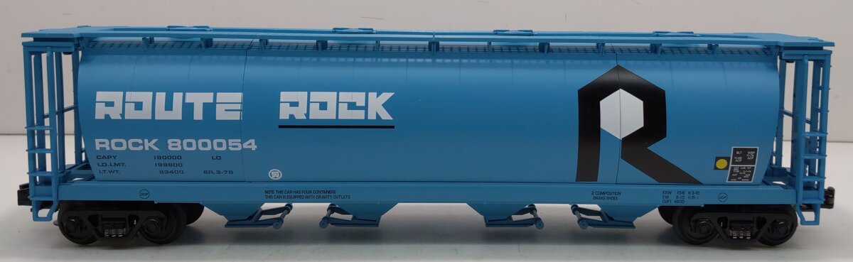 MTH 20-90033C O Rock Island 4-Bay Cylindrical Hopper #800054 LN/Box
