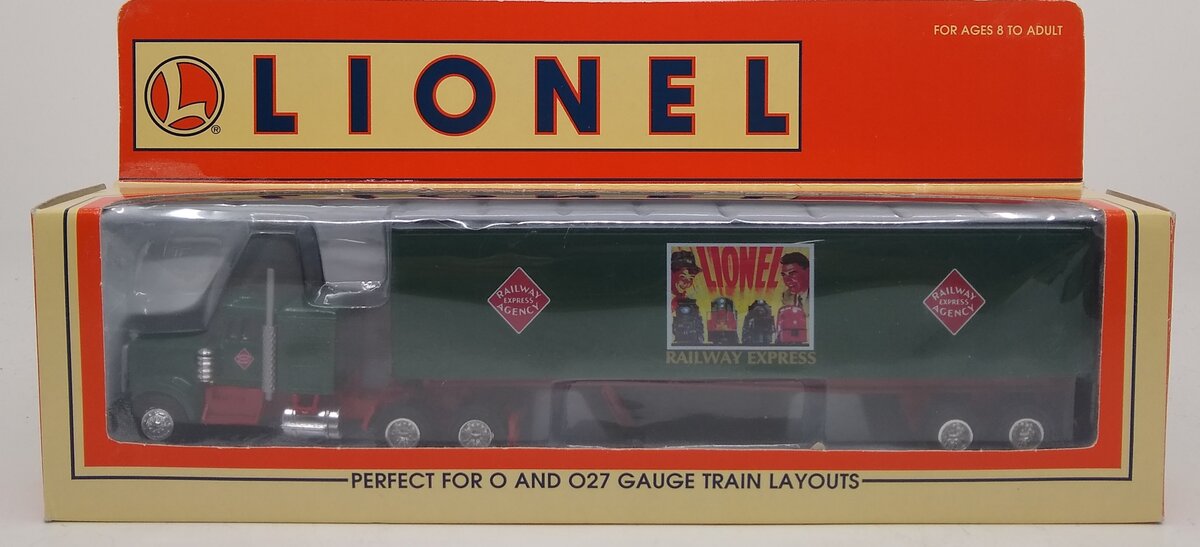 Lionel 6-52117 O Scale Diecast Lionel REA Tractor Trailer LN/Box