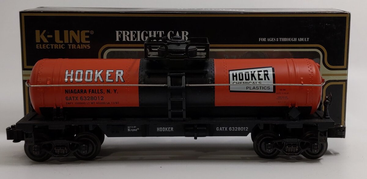 K-Line K632-8012 O Gauge Hooker Single Dome Tank Car LN/Box