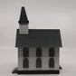 MTH 30-9002 O Gauge White Country Church with Gray Roof & Shutters #5 LN/Box