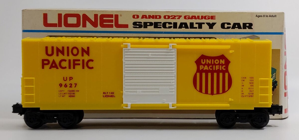 Lionel 6-9627 O Gauge Union Pacific Hi Cube Boxcar #9627 LN/Box