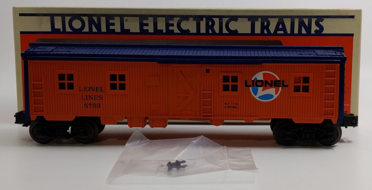 Lionel 6-5733 O Gauge Lionel Lines Illuminated Bunk Car #5733 LN/Box