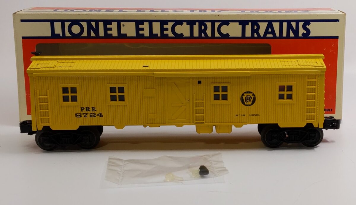 Lionel 6-5724 O Gauge Pennsylvania Illuminated Bunk Car #5724