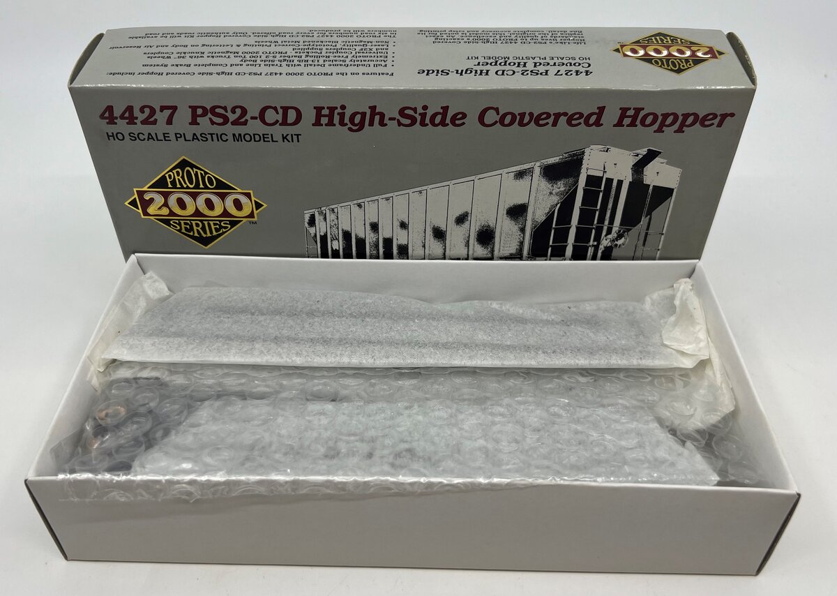 Proto 2000 21853 HO D&RGW 4427 PS2-CD High-Side Covered Hopper Kit #15280