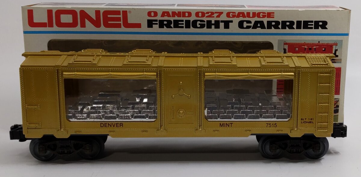 Lionel 6-7515 O Gauge Denver Mint Car #7515 VG/Box