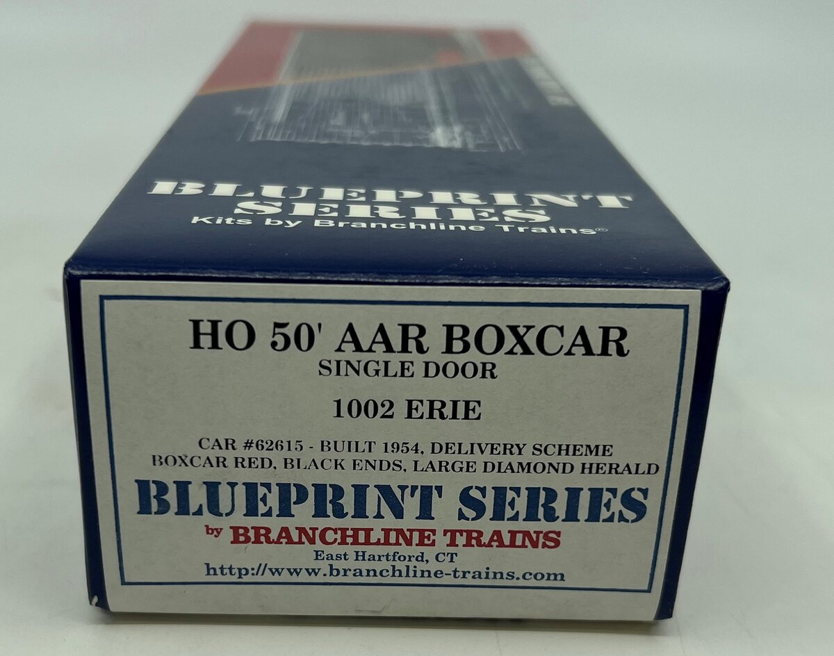 Branchline Trains 1002 HO Erie 50' Single Door Boxcar Kit #62615