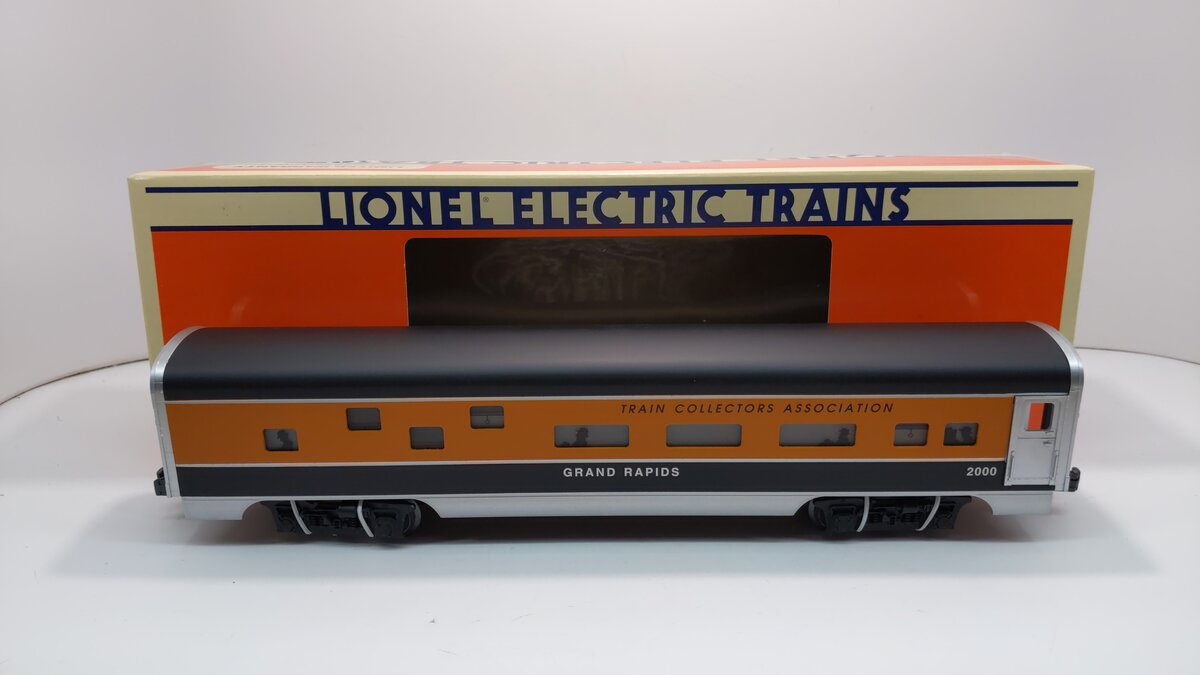 Lionel 6-52191 O Gauge TCA Grand Rapids Duplex Aluminum Car #2000 LN/Box