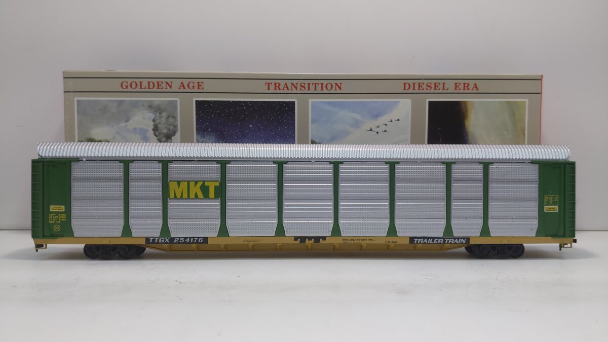 Walthers 932-4805 HO MKT 89' Enclosed Auto Carrier Road # 254176 Kit