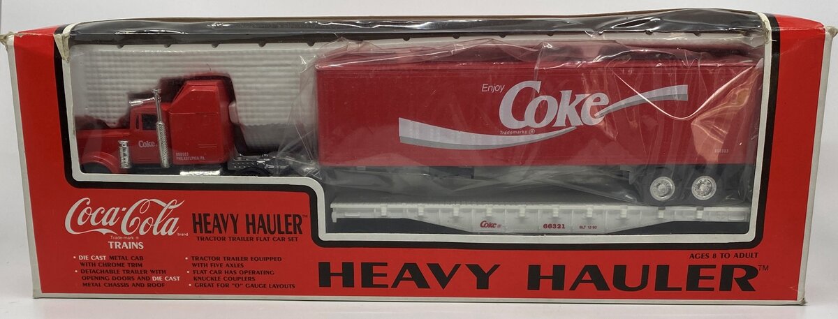 K-Line K66321 Coke Heavy Hauler Flat Car w/TT