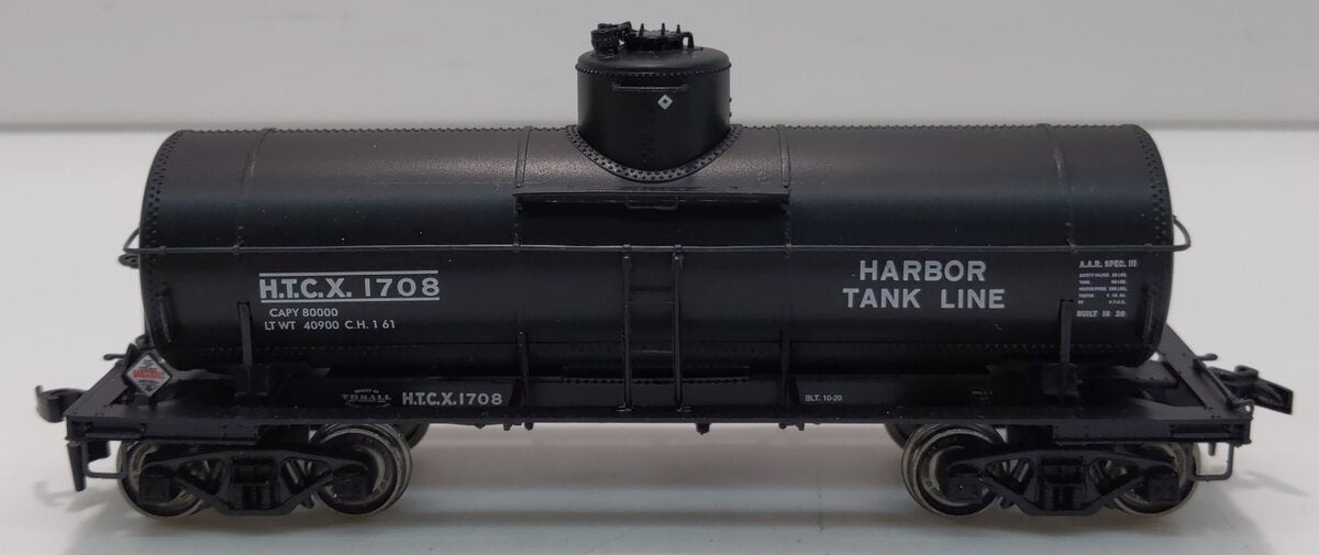 Proto 2000 1708 HO Harbor 8,000 Gallon Type 21 Riveted Tank Car LN/Box