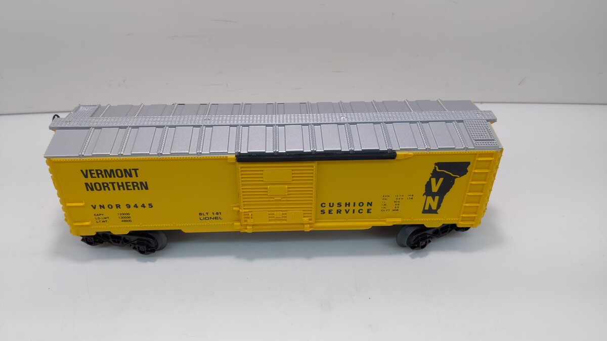 Lionel 6-9445 O Gauge Vermont Northern Boxcar LN/Box