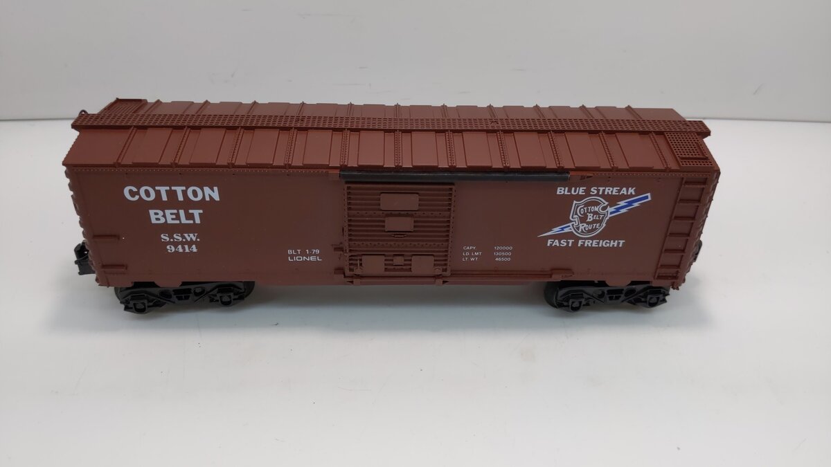 Lionel 6-9414 O Gauge Cotton Belt Boxcar #9414 NIB