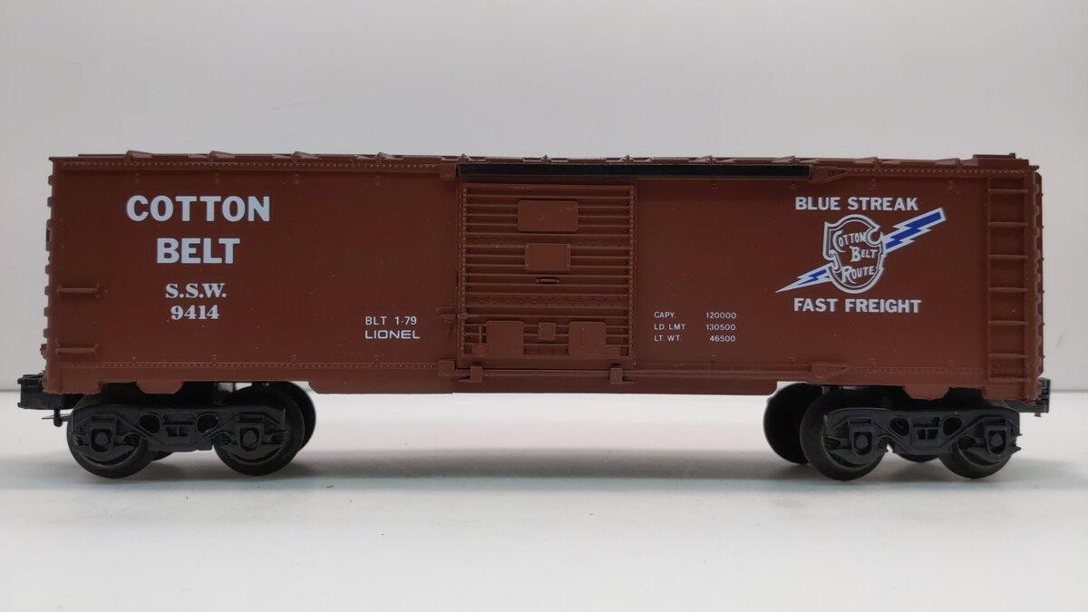 Lionel 6-9414 O Gauge Cotton Belt Boxcar #9414 NIB