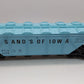Lionel 6-9358 O Gauge LCCA-1980 Sands Of Iowa Covered Hopper Car LN/Box