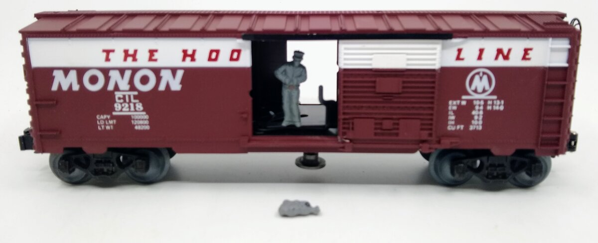Lionel 6-9218 O Gauge Monon Mail Operating Boxcar LN/Box