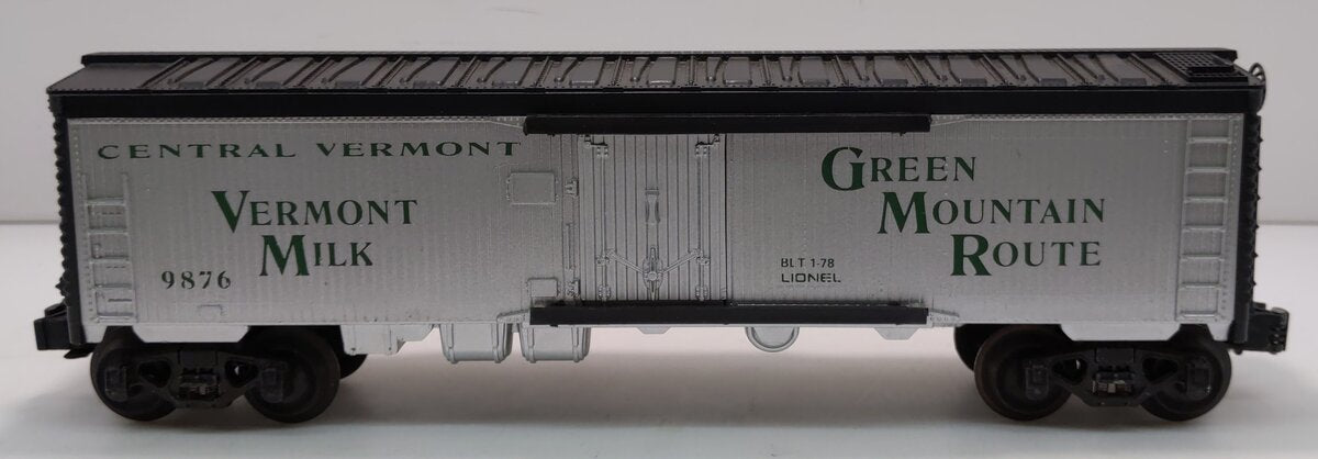 Lionel 6-9876 O Gauge Central Vermont Billboard Refrigerator Car LN/Box