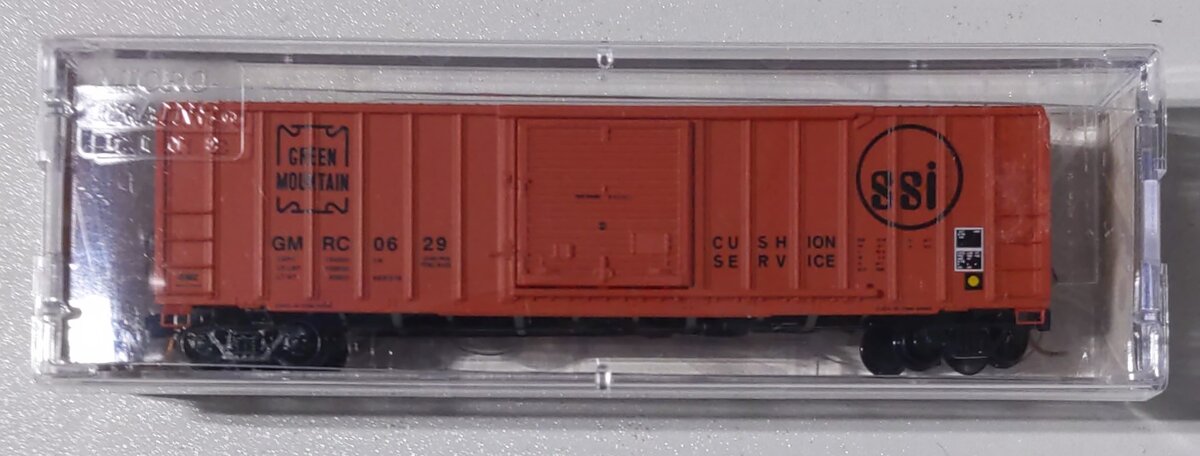 Micro-Trains 02500960 N Green Mountain 50' Single Door Rib Side Boxcar #0629