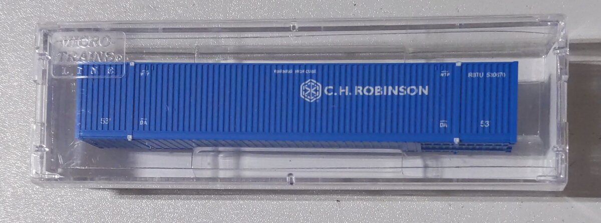Micro-Trains 46900141 N C.H. Robinson RBTU 53' Corrugated Container # 530670