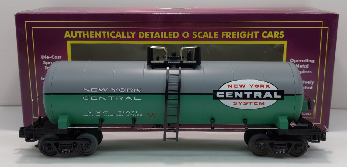 MTH 20-90017B O New York Central Tank Car #71071 LN/Box