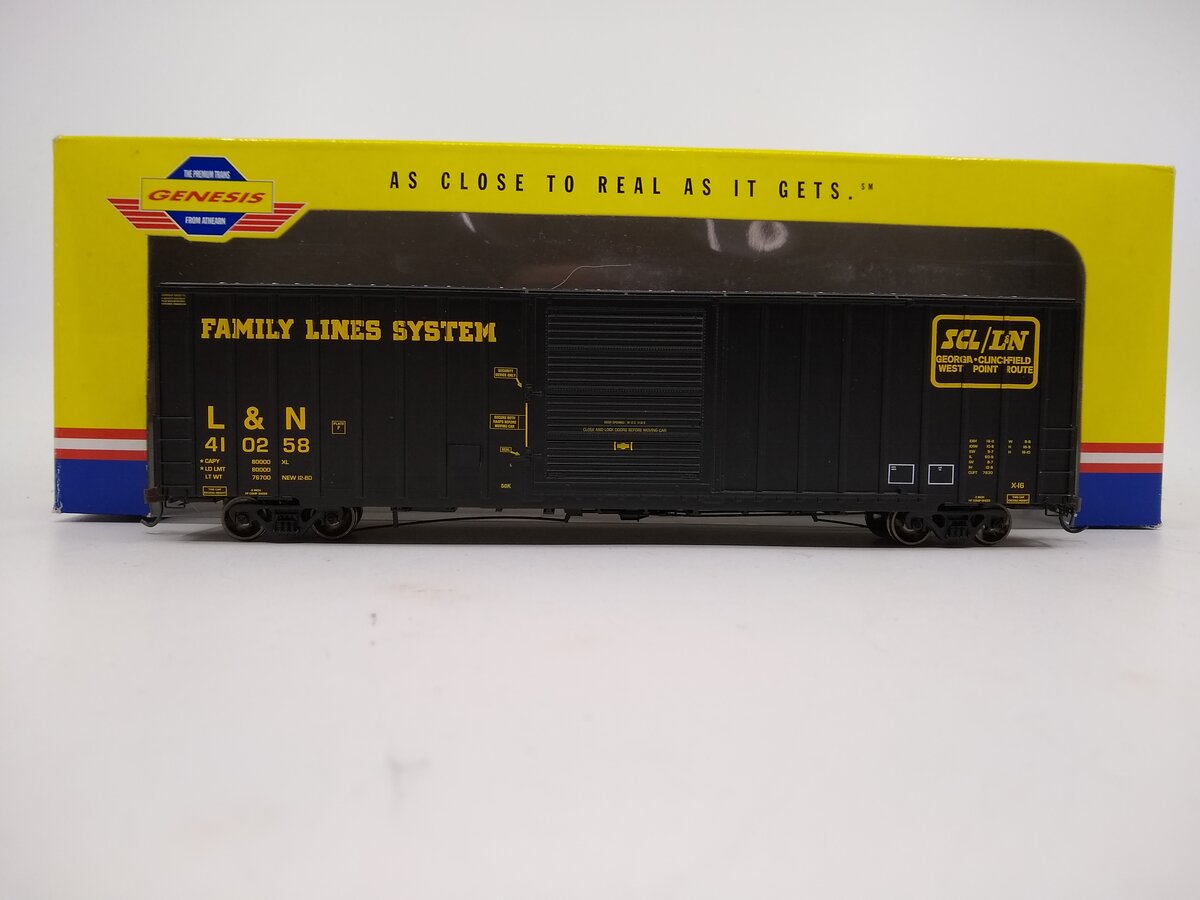 Athearn G4071 HO Scale L&N 410258 60' Box Car #410258