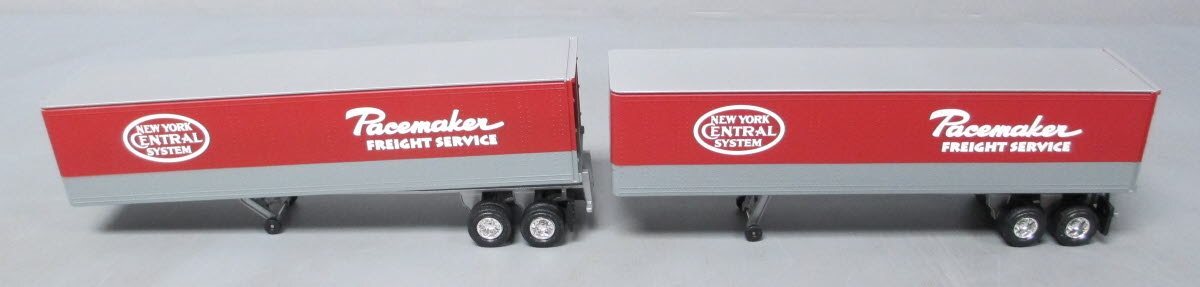 Lionel 6-16904 O New York Central T.T.U.X. Flat Cars w/2 Intermodal Containers LN/Box