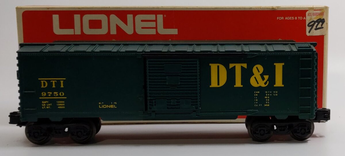 Lionel 6-9750 O Gauge Detroit Toledo and Ironton Box Car LN/Box