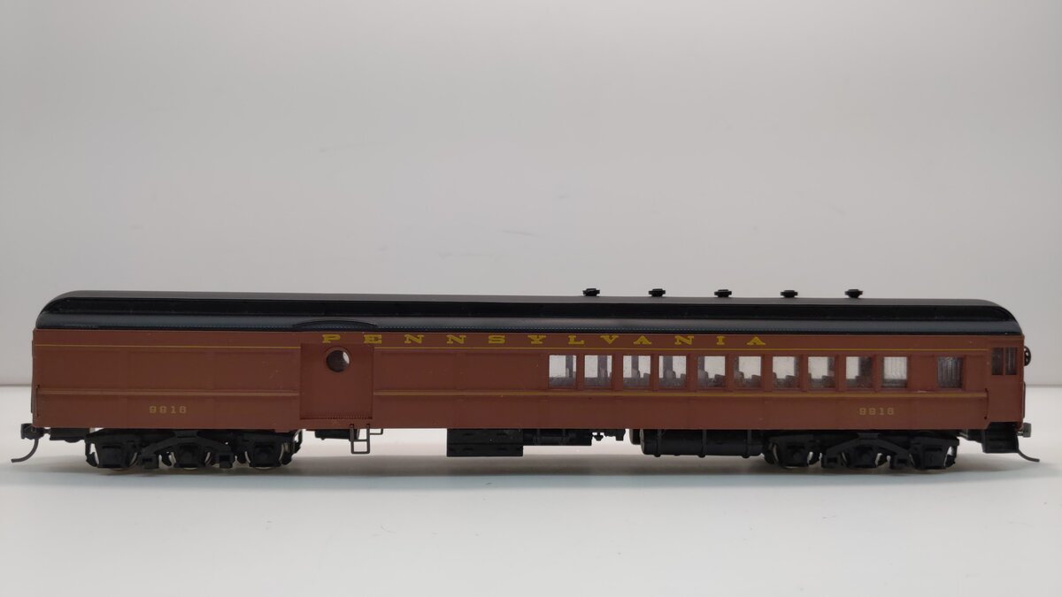Bachmann Spectrum 89011 HO Scale PRR Pullman Heavyweight Combine #9916 MT/Box